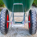 135L Wheelbarrow Front View Close Up