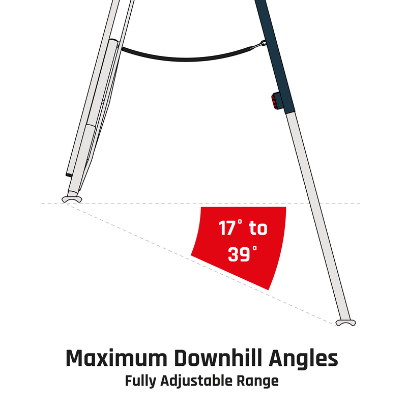 Henchman Fully Adjustable Tripod Ladder