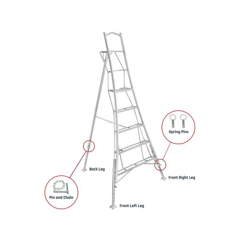 Henchman Original Tripod Ladder Spare Parts