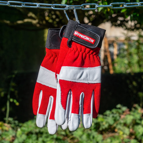 Henchman Leather Gardening Gloves 