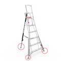 Henchman Tripod Ladder Replacement Legs