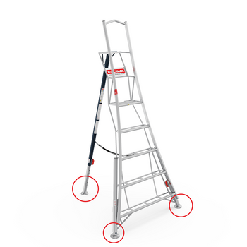 Henchman Tripod Ladder Replacement Legs