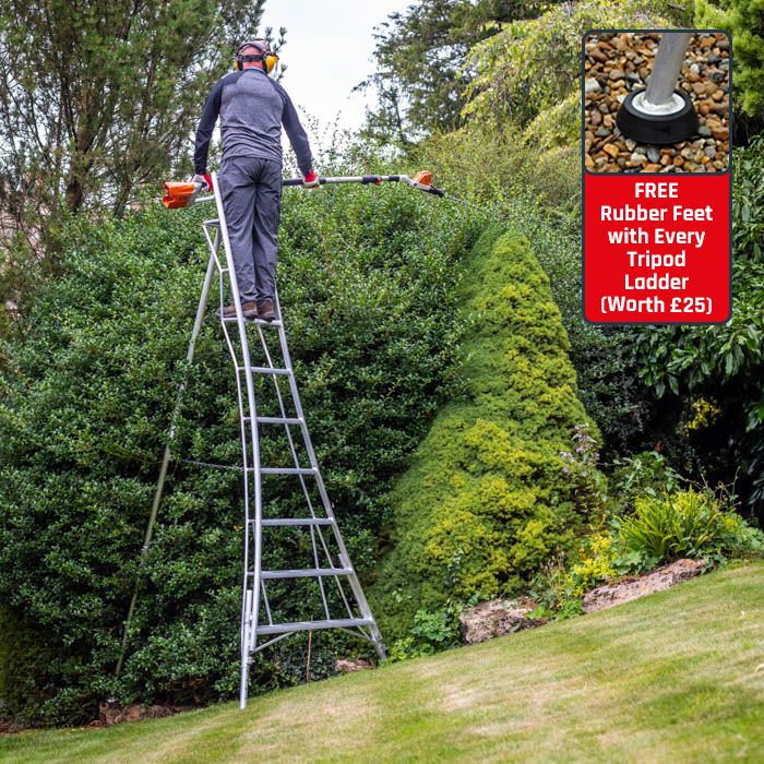 Professional 10' Tripod Ladder | Free Next Day Delivery | Henchman