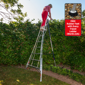 NEW Henchman Fully Adjustable Tripod Ladder - 10' / 3.0m Ladder (OUT OF STOCK PRE ORDER for Early October) 